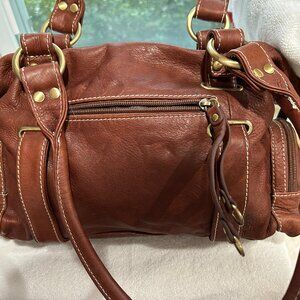Borgonicchio Vera Pelle Leather Purse